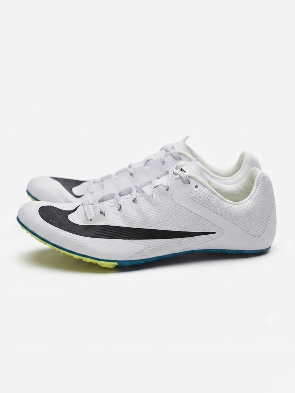 Nike Zoom Rival Sprint Track Field Spikes Shoes White FZ9663 102 Mens sz 11.5